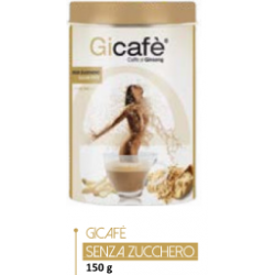 Caffè al Ginseng Senza Zucchero - Gicafè senzaZucchero Barattolo 150g