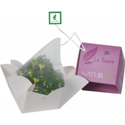 Naturtè - Cubetto Tisane con filtro in seta 5 pz